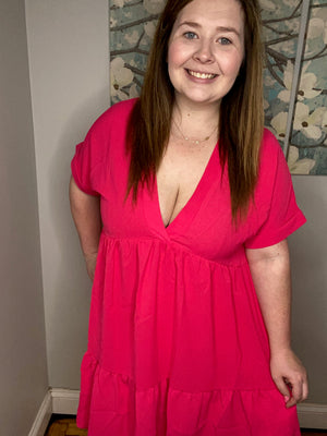 Hot Pink Dress