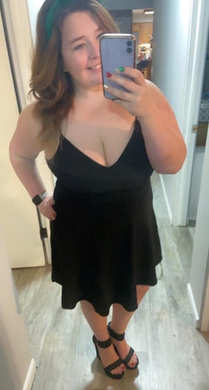 Black tank Dress