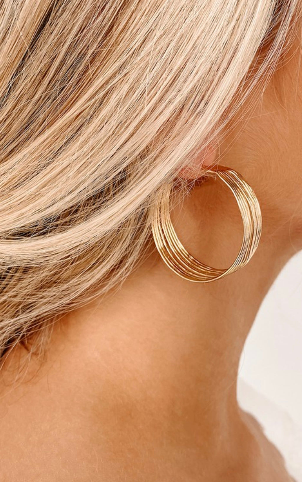 Gold Hoop Earrings