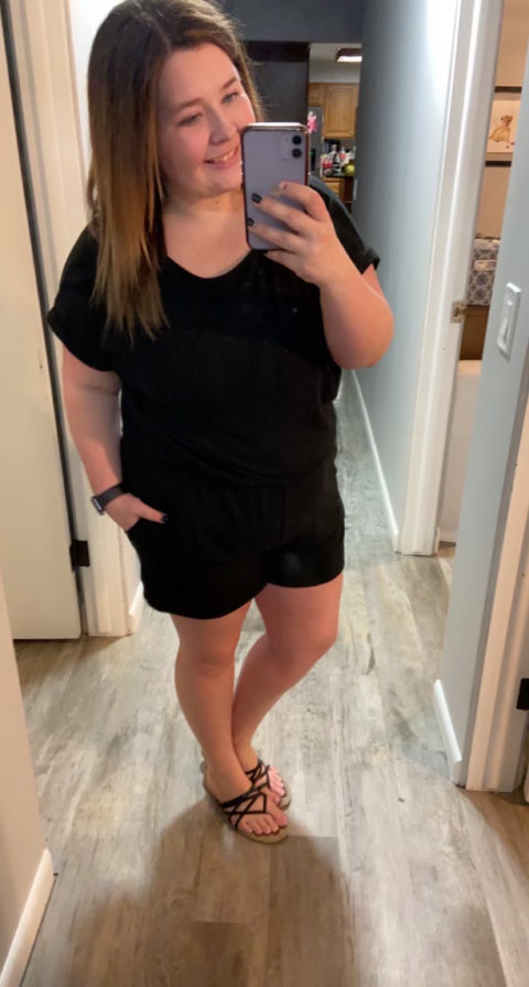 Black Romper