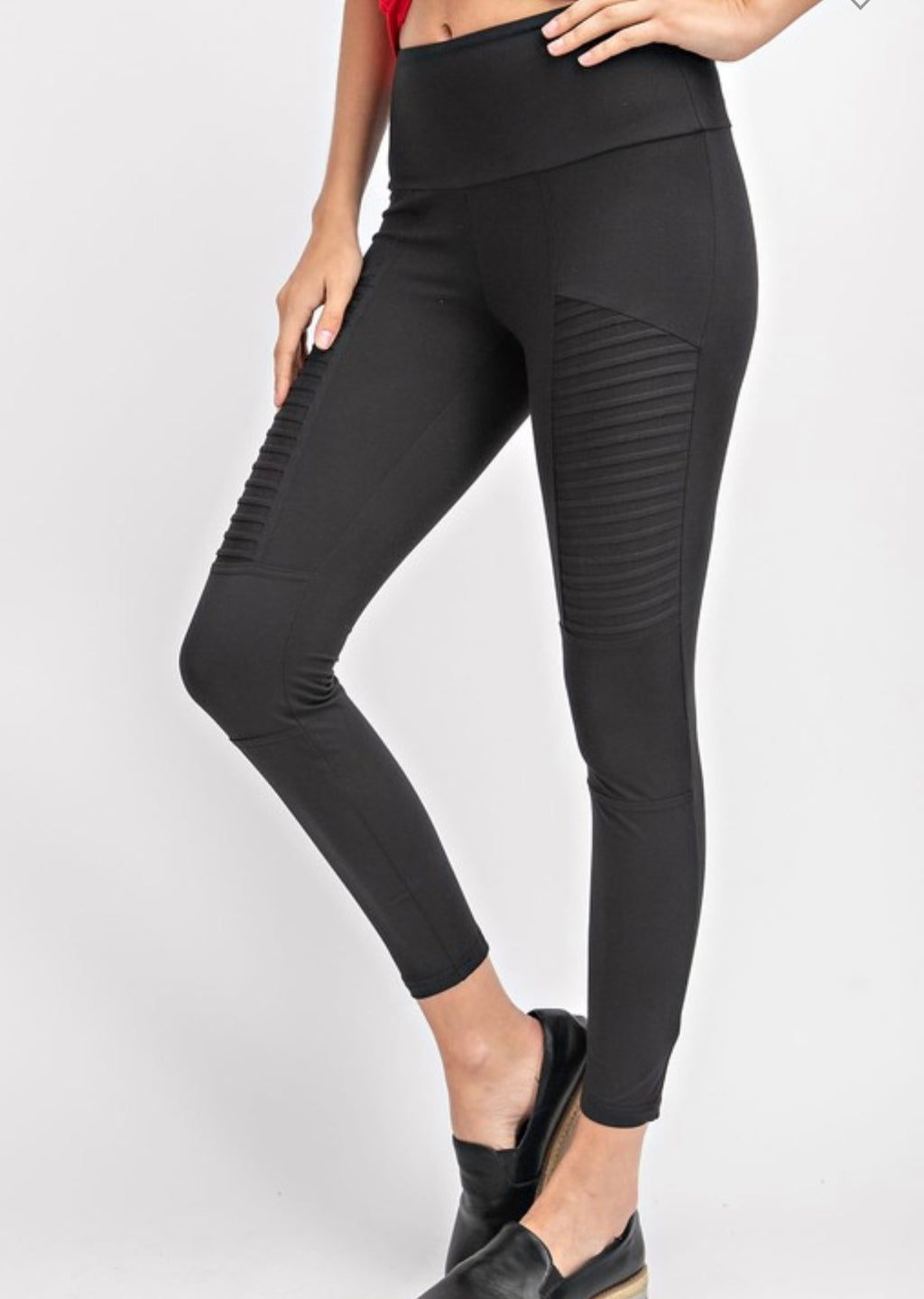 Motto Black Leggings