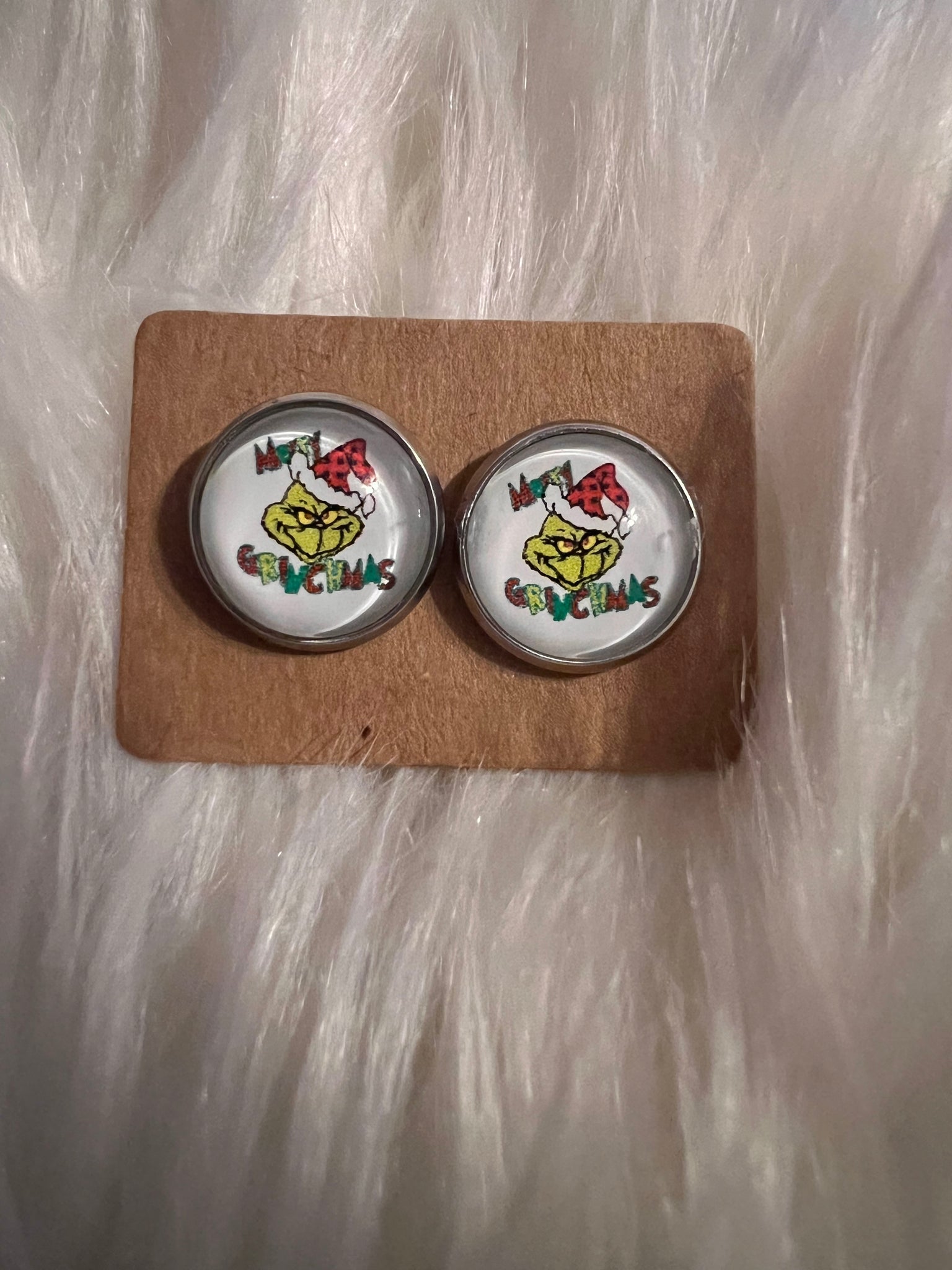 Christmas earrings