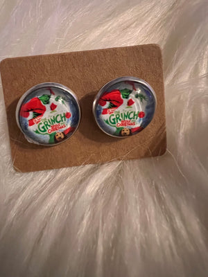 Christmas earrings